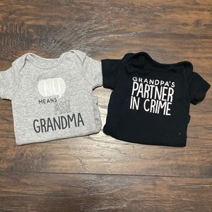 B2G1 FREE grandparent onesies